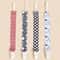 4Piece Baby Pacifier Holder Clips With Universal Soother Chains 6