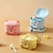Cute Cat Locking Baby Formula Container With Spoon Portable Snack Box 2