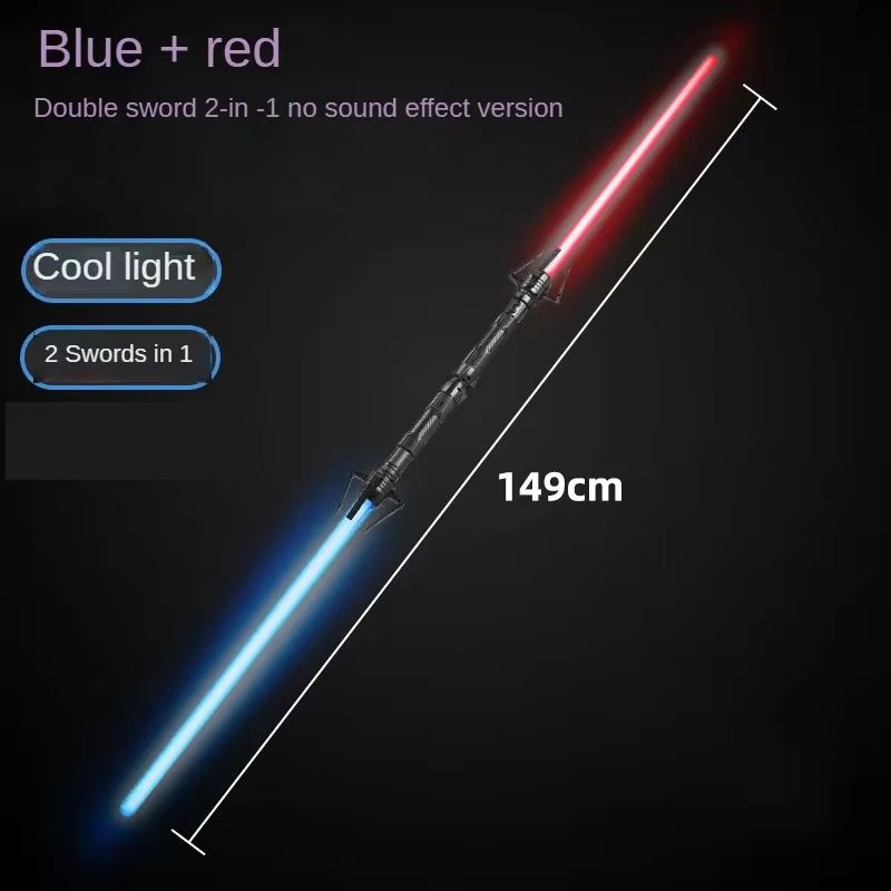 GalacticBlade Telescopic RGB Light Saber Toy For Kids 5