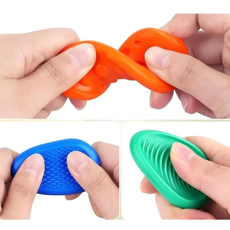SootheEase Baby Silicone Teething Chew Necklace Sensory Pendant 1