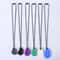 SootheEase Baby Silicone Teething Chew Necklace Sensory Pendant 4
