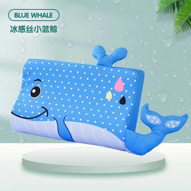 CloudComfort Toddler Summer Foam Pillow 45x30cm Breathable Slow Rebound Bedding Cushion 11