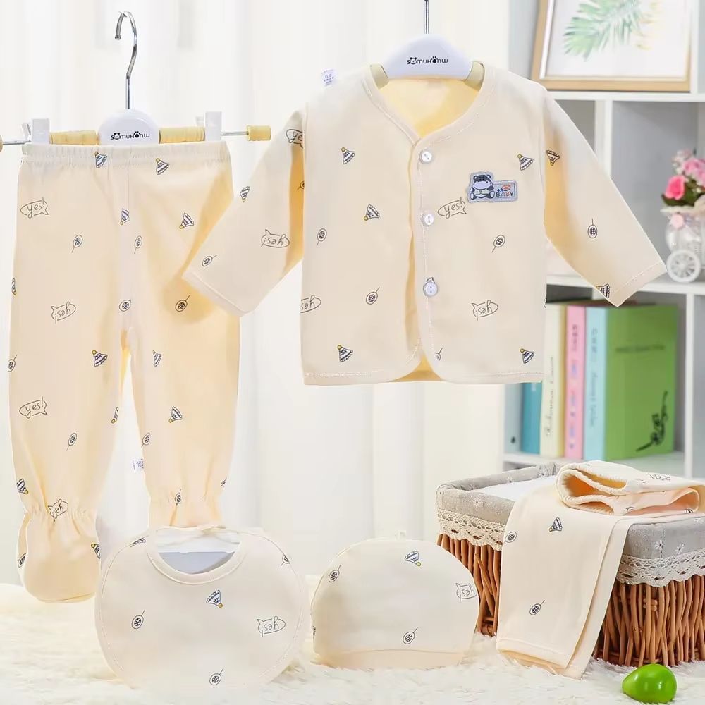 PureCotton 5Piece Newborn Hedgehog Clothing Set 03M 3