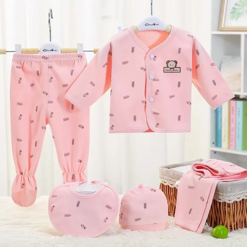 PureCotton 5Piece Newborn Hedgehog Clothing Set 03M 7