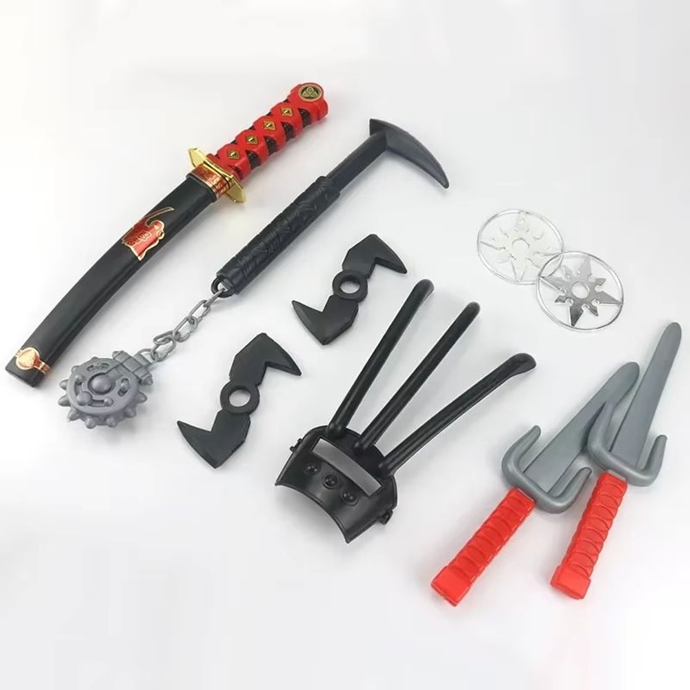 NinjaStrike Kids Ninja Costume Toy Set With Daggers And Darts 2