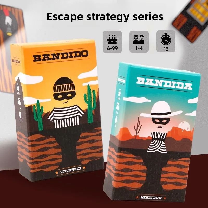 Bandido Bandida Strategy Card And Board Game For 14 Players 2