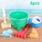 SunnyDig Mini Childrens Beach Toy Set With Large Shovel And Bucket 5