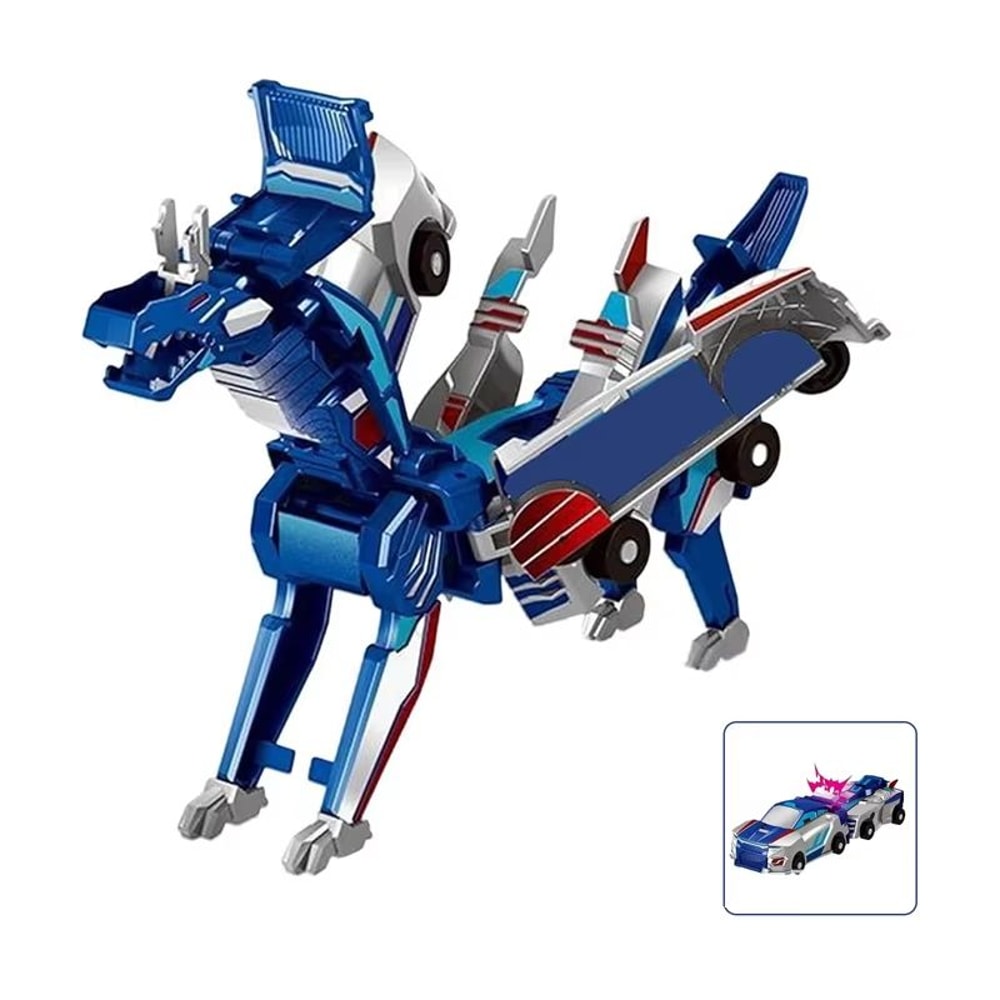 CrashRoar Magnetic Dinosaur Transformer Car 2in1 Collision Transforming Toy 9