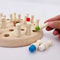 BrainBuild Wooden Memory Match Chess Color Game 4