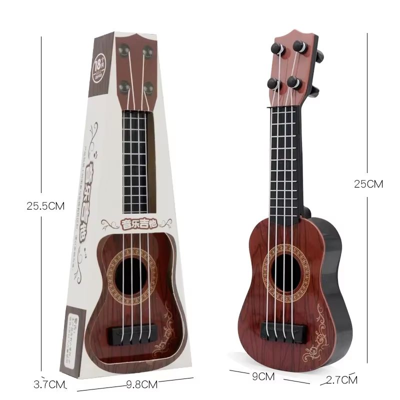 Mini 4 String Kids Ukulele Guitar Toy For Early Music Learning 5