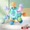 TinyTwirl Silicone Rotating Rattle Ball Baby Sensory Toy 9