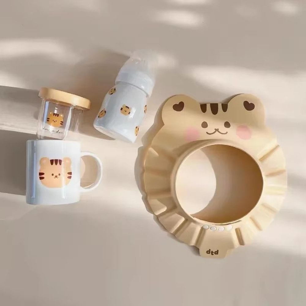 Soft Adjustable Baby Shampoo Cap For Kids Bathing And Shower 4