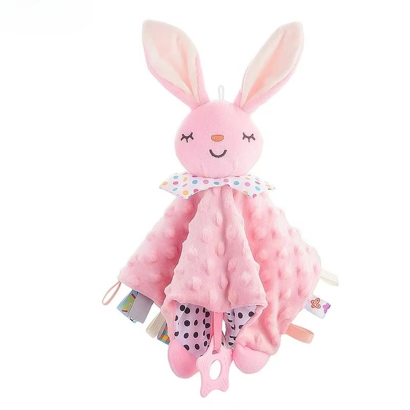 CuddleComfort Baby Soothing Doll Towel With Teether And Rattles 9