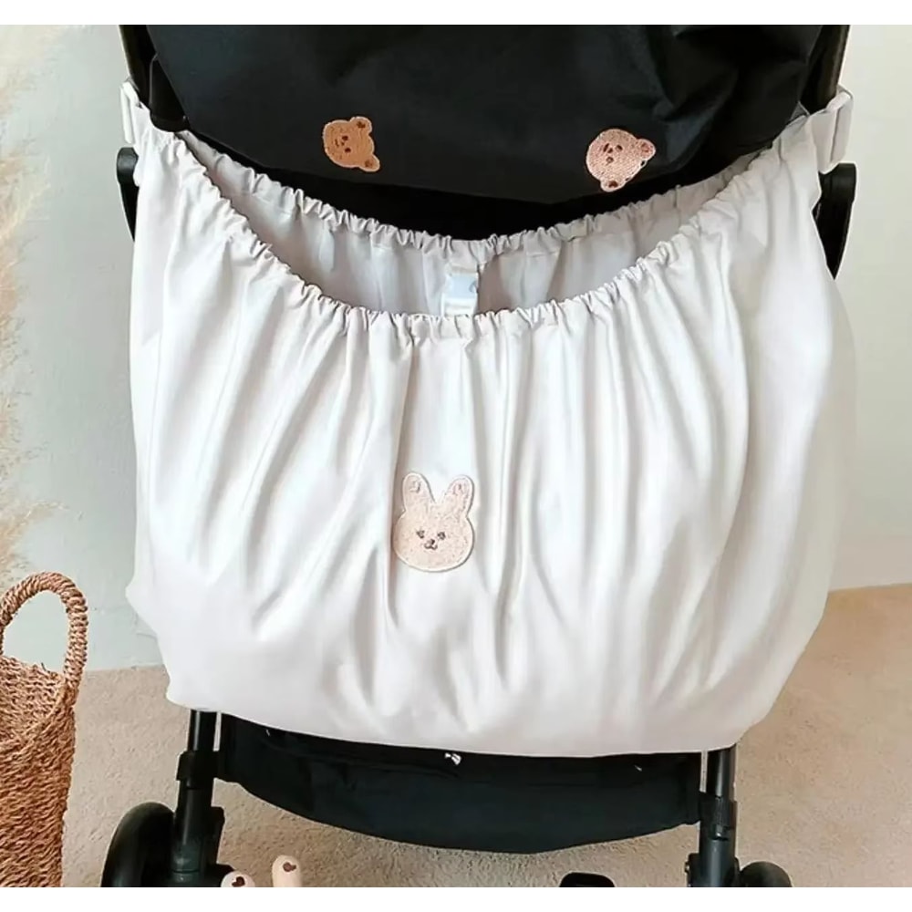 StrollEase Large Capacity MultiFunctional Stroller Storage Bag 9