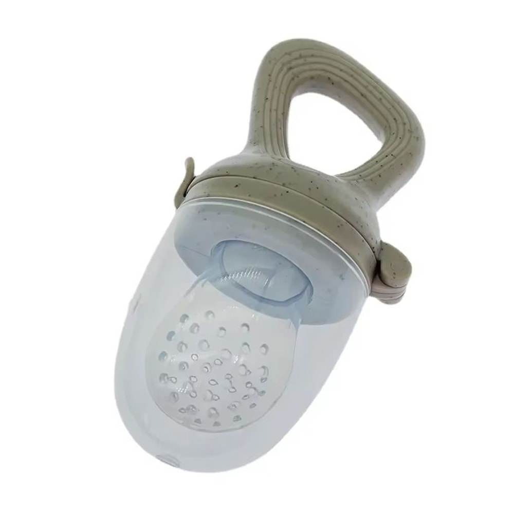 FreshNibble Silicone Baby Fruit Feeder With Protective Cover 5