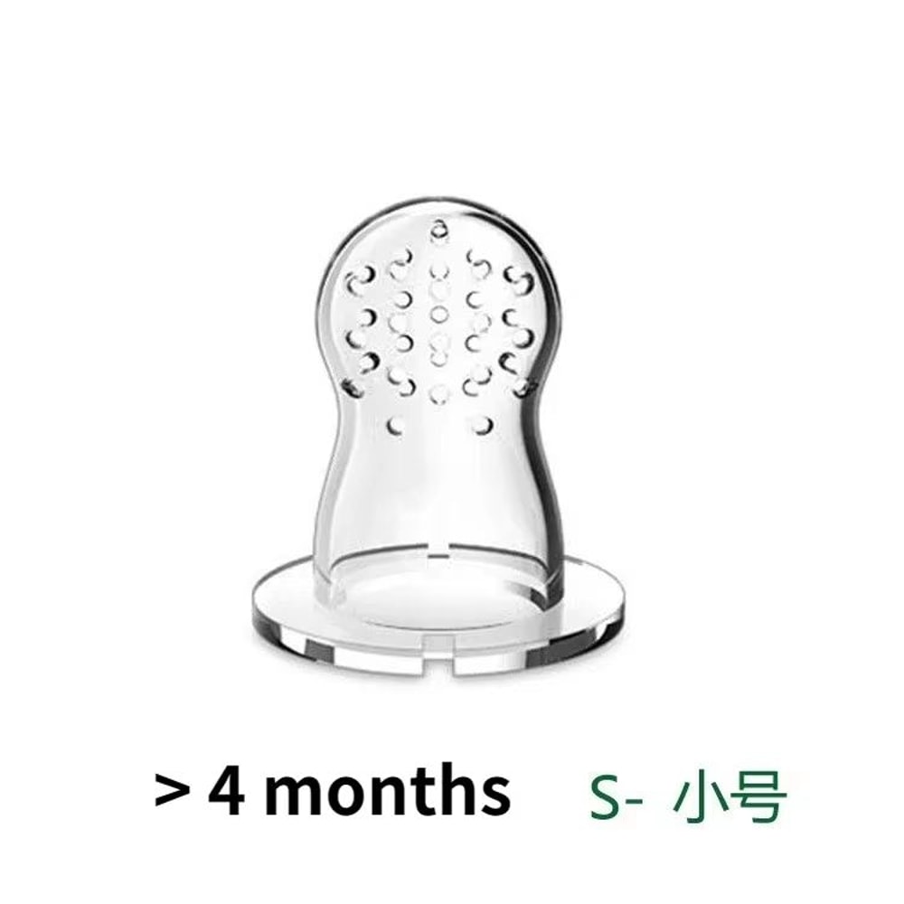 FreshNibble Silicone Baby Fruit Feeder With Protective Cover 6