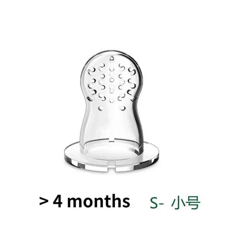 FreshNibble Silicone Baby Fruit Feeder With Protective Cover 6