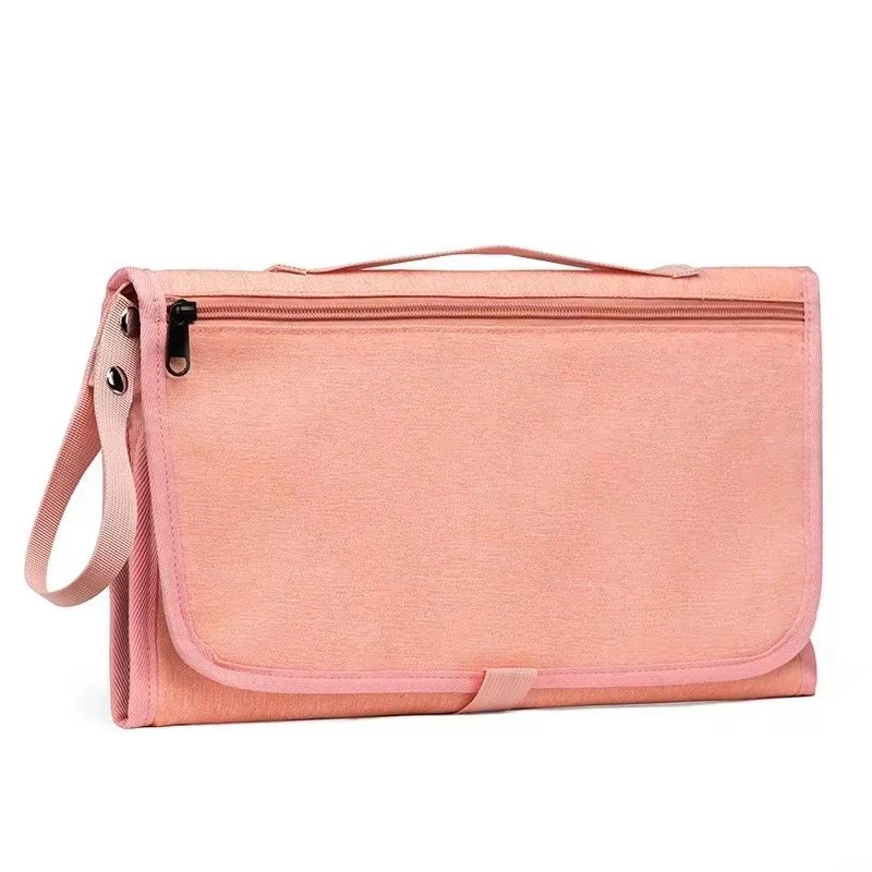 GoCare Portable Waterproof Baby Diaper Changing Pad With Pockets 10