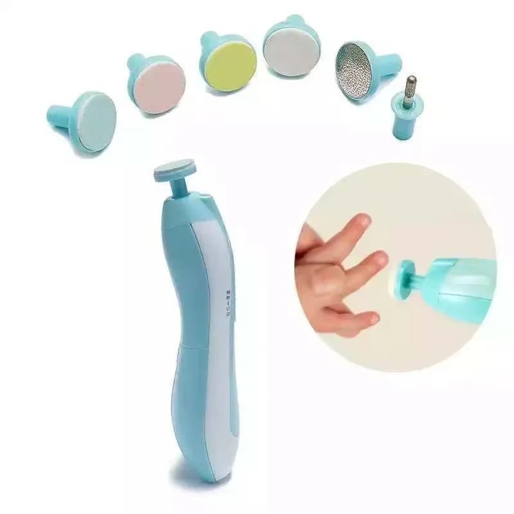 BabyCare Electric Nail Trimmer And Polisher Infant Grooming Kit 1