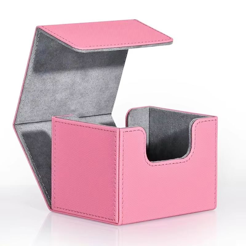 MagnaGuard PU Leather Trading Card Deck Box Fits 100 Sleeved Cards 9