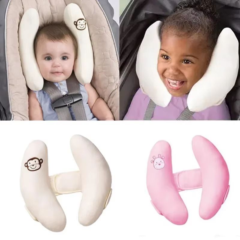 SafeRest Infant Head And Neck Support Pillow For Car Seats And Strollers 1