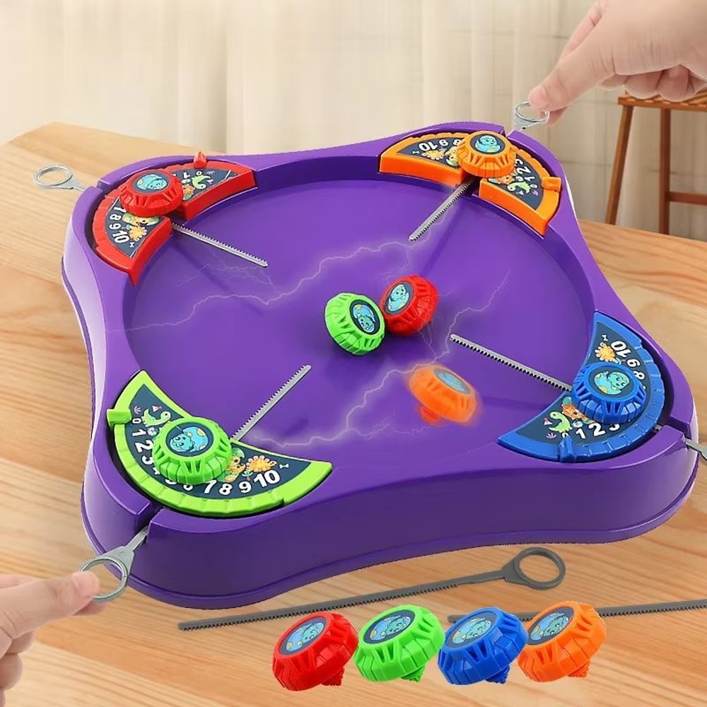 RapidSpin Plastic Spinning Top Launcher Toy High Performance Battling Gyro Game 0