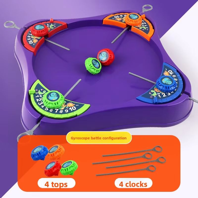 RapidSpin Plastic Spinning Top Launcher Toy High Performance Battling Gyro Game 5