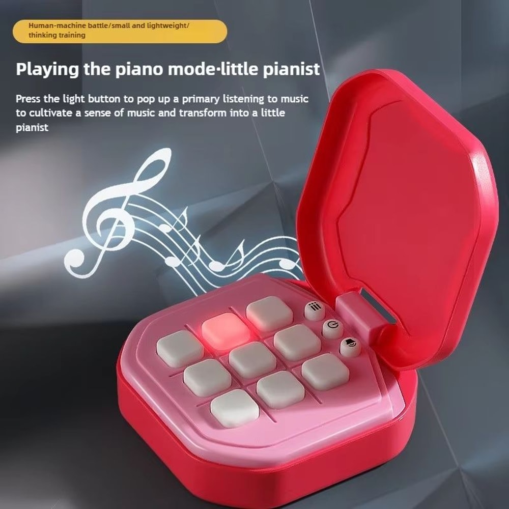 FlexiPlay Electronic TicTacToe Board Game Portable Montessori Puzzle Set 2