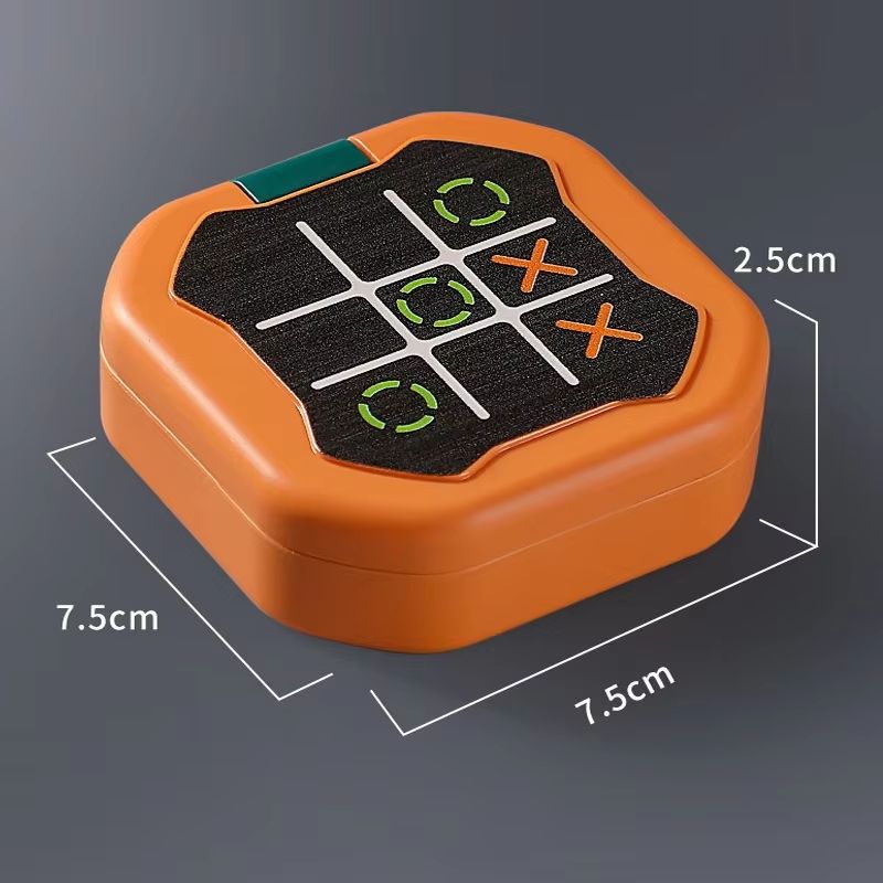 FlexiPlay Electronic TicTacToe Board Game Portable Montessori Puzzle Set 3
