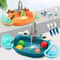 CleanPlay Kids Kitchen Sink Pretend Play Set Early Educational Toy 0