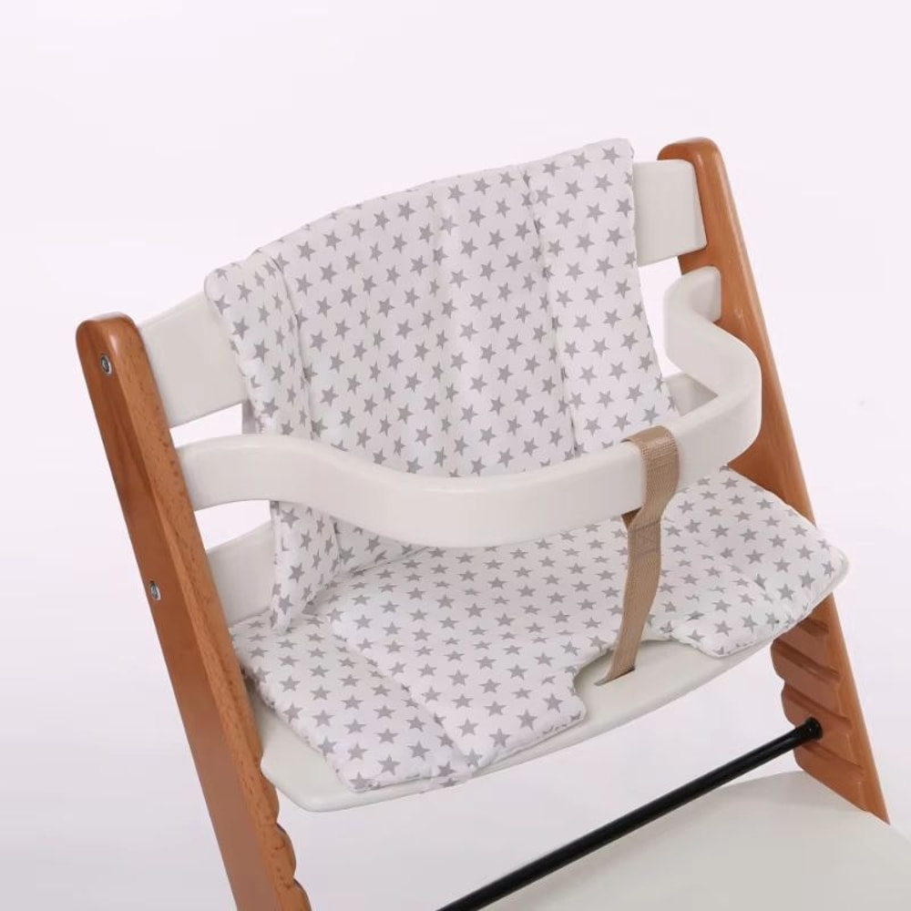 CozySeat High Chair Cushion Set For Infants Soft Seat Back Support Pads 5