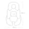 CloudRest Baby Stroller Car Seat Cushion Pad Soft Cotton Comfort Mat 4
