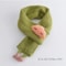 FluffCloud 3D Knitted Baby Scarf Warm Winter Neck Cover For Kids 6