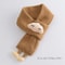 FluffCloud 3D Knitted Baby Scarf Warm Winter Neck Cover For Kids 7