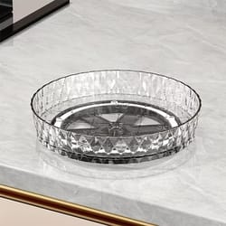 spinmaster 360° rotating turntable storage rack - multifunctional countertop organizer