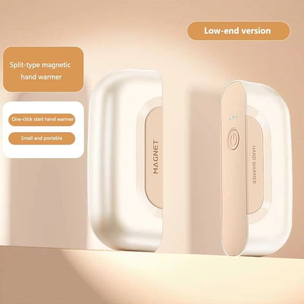 WarmWave 2in1 Magnetic Hand Warmer And 60000 MAh Power Bank Portable USB Rechargeable Pocket Heate 6