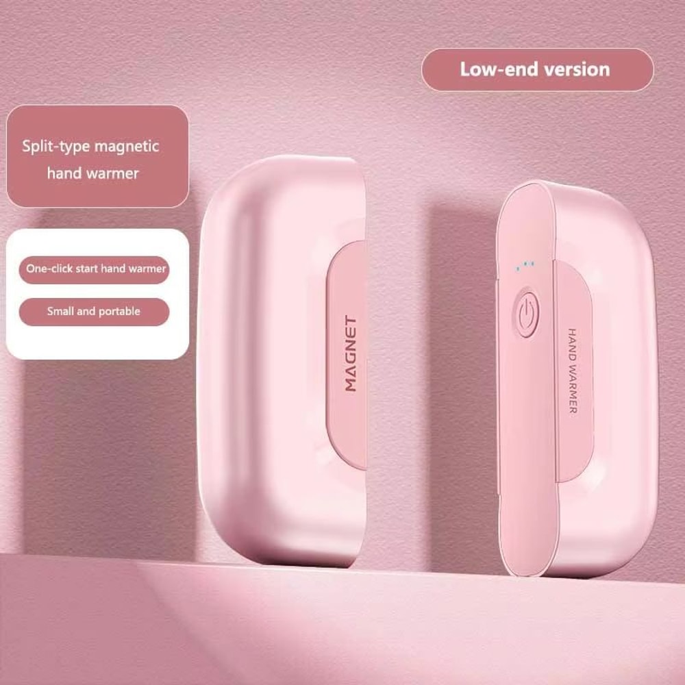 WarmWave 2in1 Magnetic Hand Warmer And 60000 MAh Power Bank Portable USB Rechargeable Pocket Heate 11