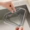 Magnetic Triangle Sink Drain Basket With Anti Leak Strainer Filter 4