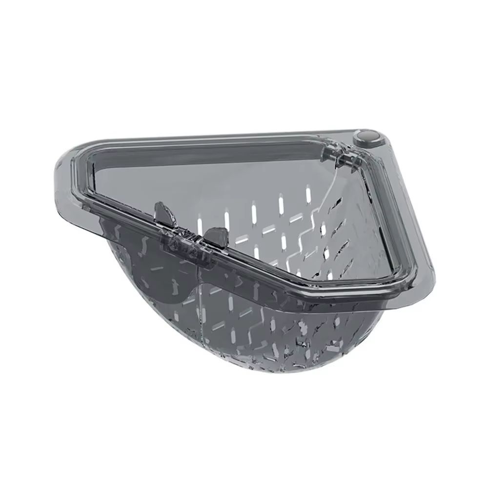 Magnetic Triangle Sink Drain Basket With Anti Leak Strainer Filter 6