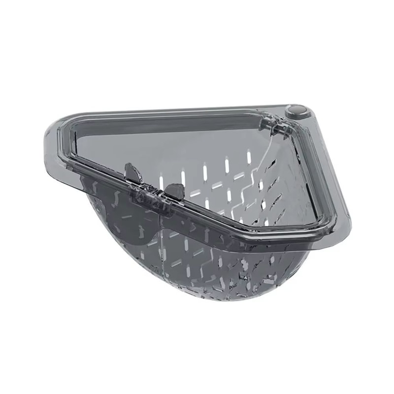 Magnetic Triangle Sink Drain Basket With Anti Leak Strainer Filter 6