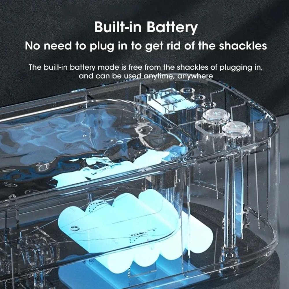 Mini Ultrasonic Cleaner With Adjustable Timer For Glasses Jewelry And Daily Essentials 5