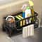 Durable SelfDraining Kitchen Bathroom Sink Storage Rack 8