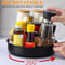 Stainless Steel Rotating Turntable Organizer Multifunction Kitchen Storage Rack 11