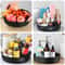 Stainless Steel Rotating Turntable Organizer Multifunction Kitchen Storage Rack 13