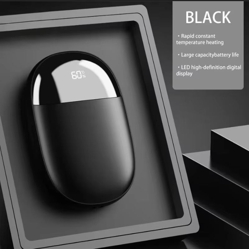 Portable Digital Hand Warmer With Adjustable Temperature DoubleSided Heating And Large Capacity Bat 6