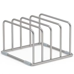 stainless steel cutting board holder stand rack for chopping board storage
