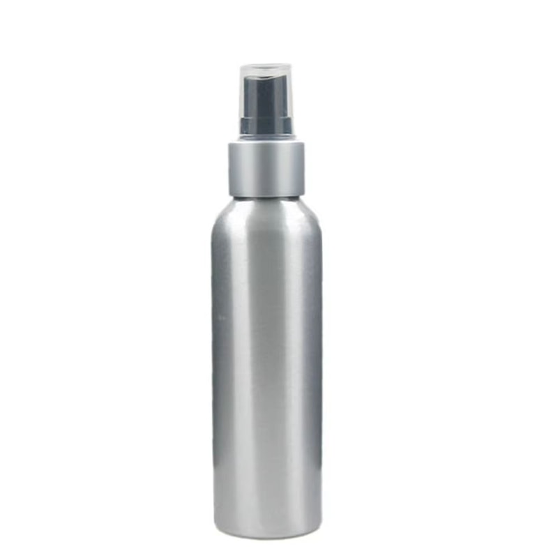 MultiSize Aluminum Spray Lotion Bottle Set With Trigger Fine Mist And Pump Sprayer 1