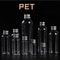 50Piece Clear Plastic Bottle Set With Aluminum Caps For Travel Lotion Shampoo And Cosmetic Storage 1