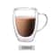 Transparent Double Wall Borosilicate Glass Cup 150450 Ml Insulated Coffee Tea Juice Mug 8