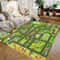 Interactive City Highway Play Mat NonSlip Educational Floor Rug For Toy Cars 2
